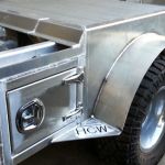 Custom Aluminum truck door 1
