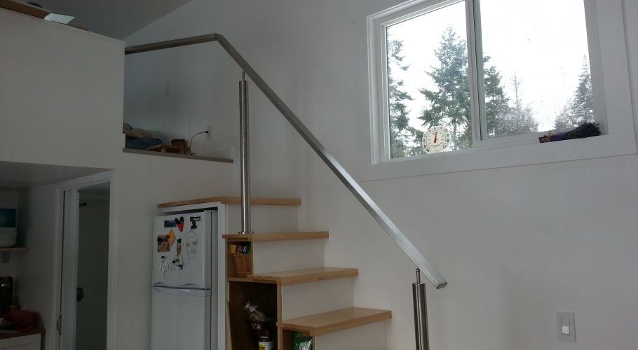 tiny house stainless railings