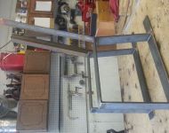 steel bench supports