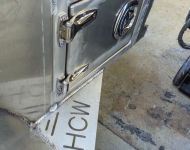 Custom Aluminum truck door