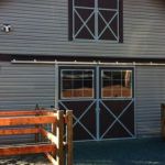 Custom Steel Horse Barn Sliding Doors