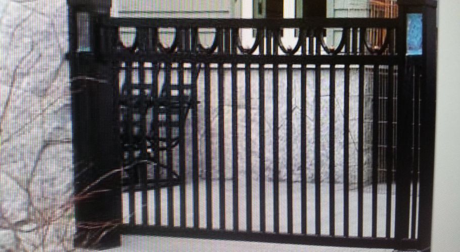 custom steel gate