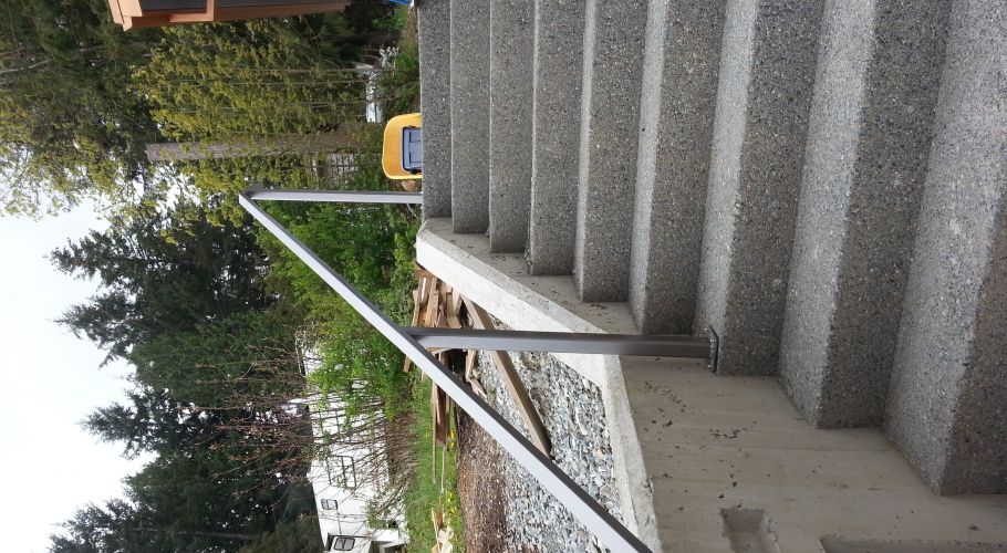 alum hand rails 2